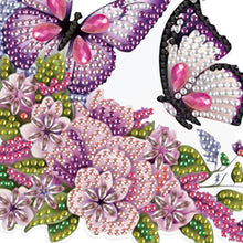 Load image into Gallery viewer, 2Pcs 2D/Flat DIY Butterfly Diamond Art Pendant DIY Home Decor Hanging Charm
