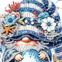 Load image into Gallery viewer, 2Pcs 2D/Flat DIY Ocean Goblin Diamond Art Pendant DIY Home Decor Hanging Charm
