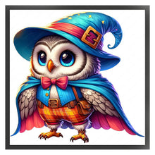 Load image into Gallery viewer, Huancan - Halloween Owl - 25*25CM 18CT 2 Stamped Cross Stitch
