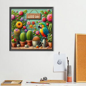 Gardening Life 40*40CM(Canvas) Full Round Drill Diamond Painting