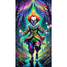 Load image into Gallery viewer, Scary Clown Halloween 40*70CM(Canvas) Full Round Drill Diamond Painting
