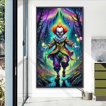 Load image into Gallery viewer, Scary Clown Halloween 40*70CM(Canvas) Full Round Drill Diamond Painting
