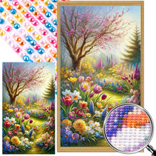 Load image into Gallery viewer, Woodland Scenery 40*70CM(Picture) Full Round Drill Diamond Painting
