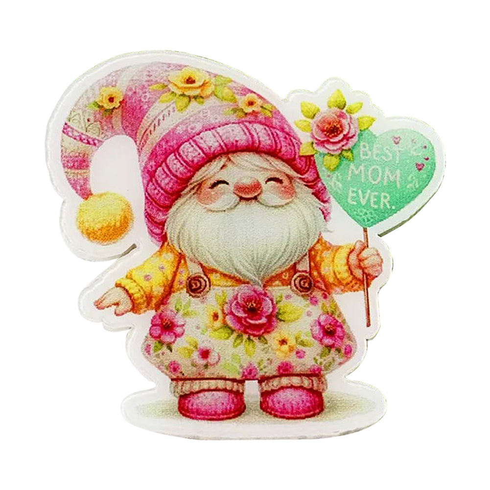 Acrylic Cross Stitch Needle Minder Dwarf Letter Aesthetic Fridge Magnets