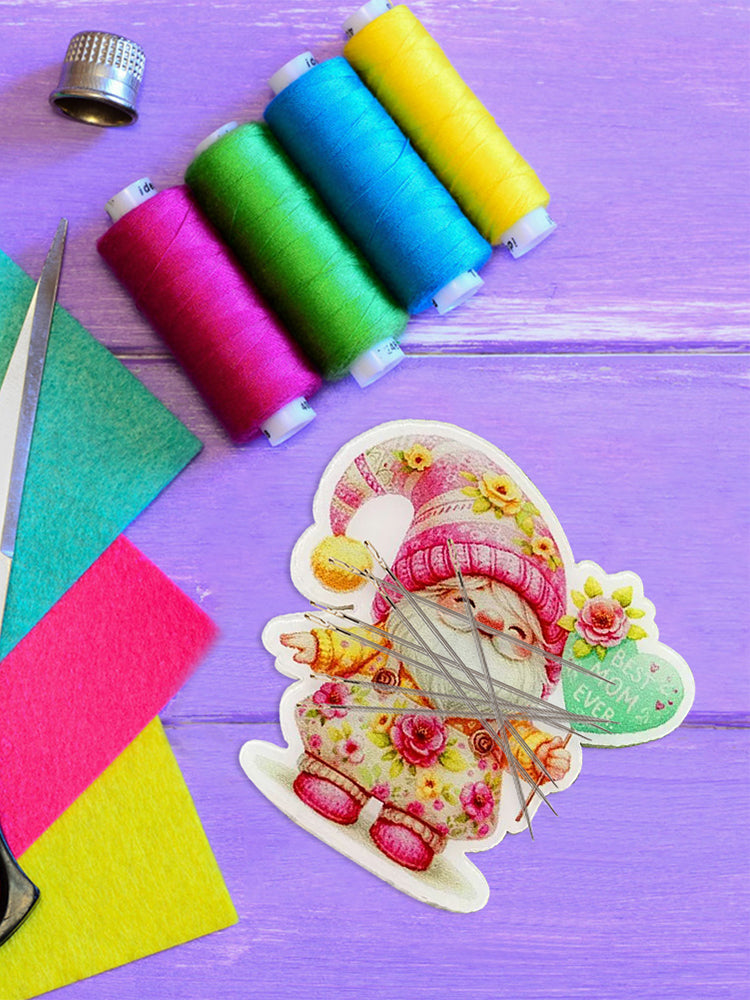Acrylic Cross Stitch Needle Minder Dwarf Letter Aesthetic Fridge Magnets