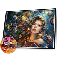 Load image into Gallery viewer, Christmas Ball Girl 60*40CM(Picture) Full Square Drill Diamond Painting
