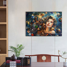 Load image into Gallery viewer, Christmas Ball Girl 60*40CM(Picture) Full Square Drill Diamond Painting
