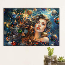 Load image into Gallery viewer, Christmas Ball Girl 60*40CM(Picture) Full Square Drill Diamond Painting
