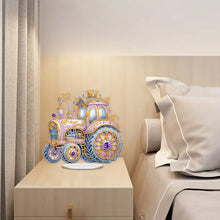 Load image into Gallery viewer, 2D Flat Jewel Car DIY Desktop Diamond Art Kits Diamond Painting Desktop Decor
