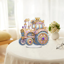 Load image into Gallery viewer, 2D Flat Jewel Car DIY Desktop Diamond Art Kits Diamond Painting Desktop Decor
