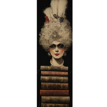 Load image into Gallery viewer, Huancan - Woman And Book Pile - 30*80CM 11CT 3 Stamped Cross Stitch
