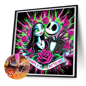 Halloween 30*30CM(Canvas) Full Round Drill Diamond Painting