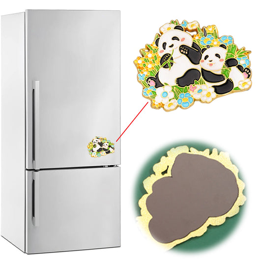 Magnetic Needle Minder Panda Refrigerator Magnet for Cross Stitch Needlework