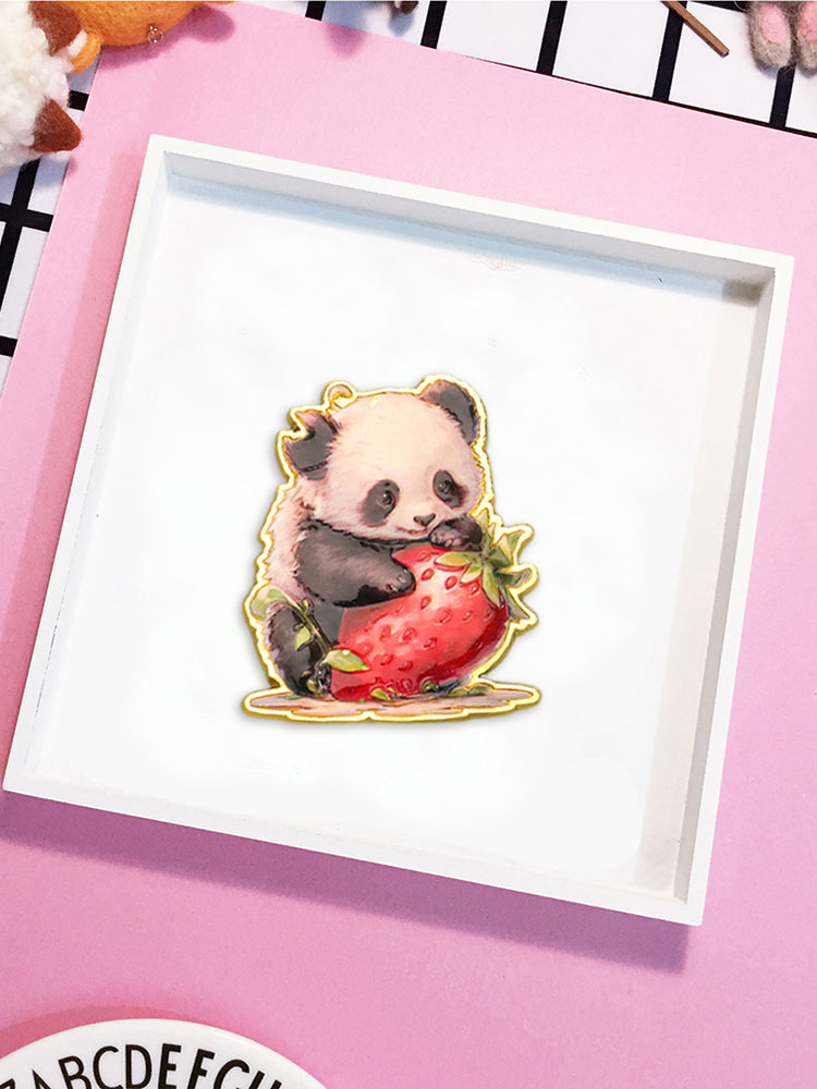 Magnetic Needle Minder Panda A Bao Refrigerator Magnet for Cross Stitch Sewing