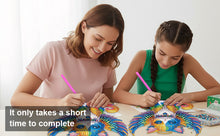 Load image into Gallery viewer, 2D Flat Angel Wings Cat DIY Diamond Painting Kit Acrylic Shaking Head Ornament
