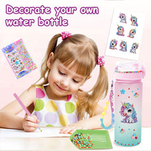 Load image into Gallery viewer, 600ml Horse DIY Diamond Painting Cup Kit Diamond Decorate Water Bottle DIY Art

