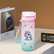Load image into Gallery viewer, 600ml Horse DIY Diamond Painting Cup Kit Diamond Decorate Water Bottle DIY Art
