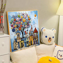 Load image into Gallery viewer, Abstract Colorful House 40*40CM(Canvas) Full Round Drill Diamond Painting
