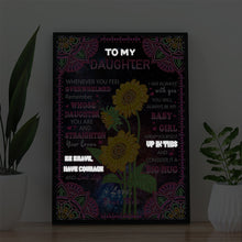 Load image into Gallery viewer, Luminous Diamond Blessing Text 30*40CM(Canvas) Partial Special Shaped Drill Diamond Painting
