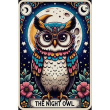 Load image into Gallery viewer, Night Owl 40*60CM(Picture) Full Round Drill Diamond Painting
