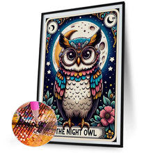 Load image into Gallery viewer, Night Owl 40*60CM(Picture) Full Round Drill Diamond Painting
