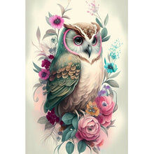 Load image into Gallery viewer, Owl 40*60CM(Canvas) Full Round Drill Diamond Painting
