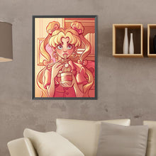 Load image into Gallery viewer, Manga Girl 30*40CM(Canvas) Full Round Drill Diamond Painting
