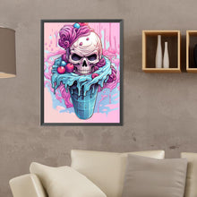 Load image into Gallery viewer, Halloween Witch And Skeleton 30*40CM(Canvas) Full Round Drill Diamond Painting
