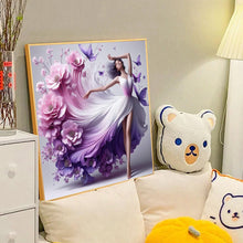 Load image into Gallery viewer, Elegant Dancer 40*40CM(Canvas) Full Round Drill Diamond Painting

