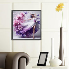 Load image into Gallery viewer, Elegant Dancer 40*40CM(Canvas) Full Round Drill Diamond Painting
