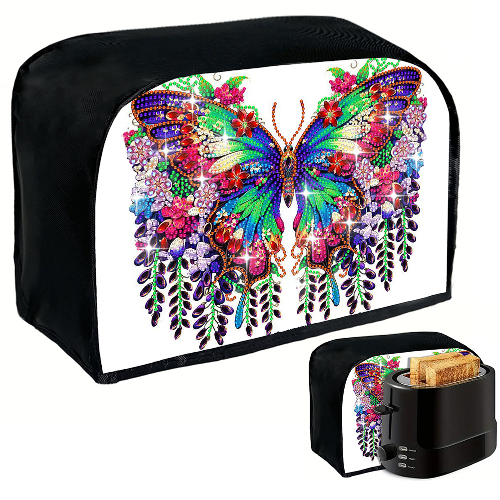 Animal-Themed Diamond Painting Kit Toaster Cover DIY 5D Diamond Art Bread Cover