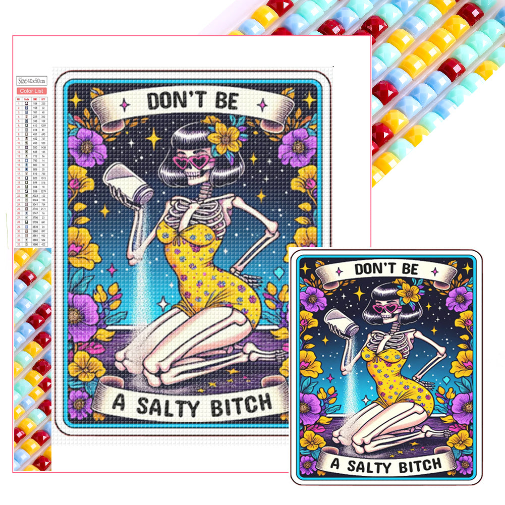 A Salty Bitch 40*50CM(Picture) Full Square Drill Diamond Painting