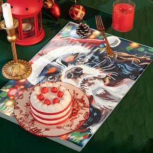 Christmas DIY Diamond Painting Placemats Kitchen Table Decoration (CAND323)