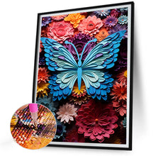 Load image into Gallery viewer, Paper Art Butterfly 30*40CM(Canvas) Full Round Drill Diamond Painting
