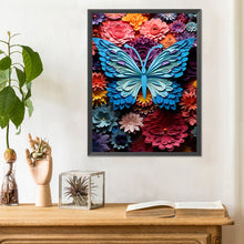 Load image into Gallery viewer, Paper Art Butterfly 30*40CM(Canvas) Full Round Drill Diamond Painting
