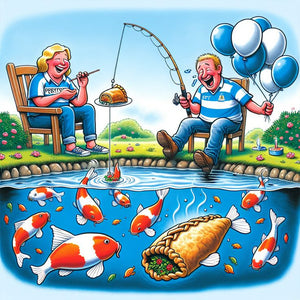 Fishing 40*40CM(Canvas) Full Round Drill Diamond Painting