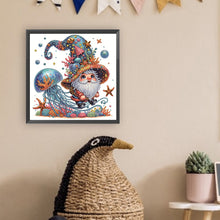 Load image into Gallery viewer, Starfish Gnome 30*30CM(Canvas) Partial Special Shaped Drill Diamond Painting
