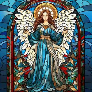 Angel 40*40CM(Canvas) Full Round Drill Diamond Painting