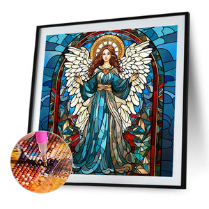 Angel 40*40CM(Canvas) Full Round Drill Diamond Painting