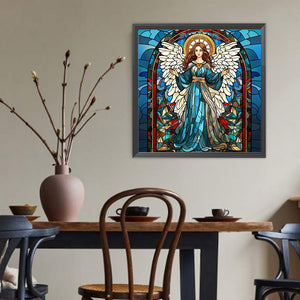 Angel 40*40CM(Canvas) Full Round Drill Diamond Painting
