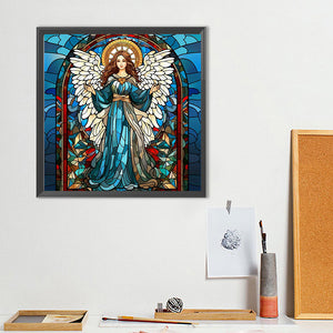 Angel 40*40CM(Canvas) Full Round Drill Diamond Painting