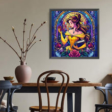 Load image into Gallery viewer, Princess Belle 40*40CM(Canvas) Full Round Drill Diamond Painting
