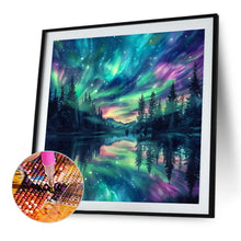 Load image into Gallery viewer, Aurora Borealis 40*40CM(Canvas) Full Round Drill Diamond Painting
