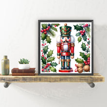 Load image into Gallery viewer, Nutcracker Christmas 30*30CM(Canvas) Full Round Drill Diamond Painting
