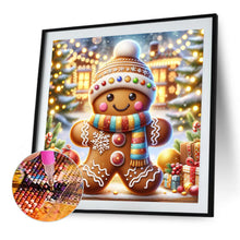 Load image into Gallery viewer, Christmas Cookie Man 40*40CM(Canvas) Full Round Drill Diamond Painting
