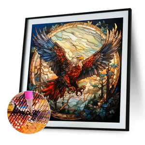 Eagle 40*40CM(Canvas) Full Round Drill Diamond Painting