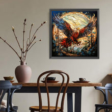 Load image into Gallery viewer, Eagle 40*40CM(Canvas) Full Round Drill Diamond Painting
