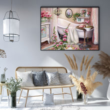 Load image into Gallery viewer, Huancan - Bathroom - 50*40CM 11CT 3 Stamped Cross Stitch
