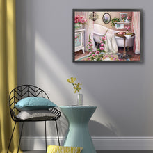 Load image into Gallery viewer, Huancan - Bathroom - 50*40CM 11CT 3 Stamped Cross Stitch
