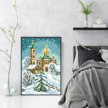 Load image into Gallery viewer, European Castle - 22*32CM 9CT Bead embroidery
